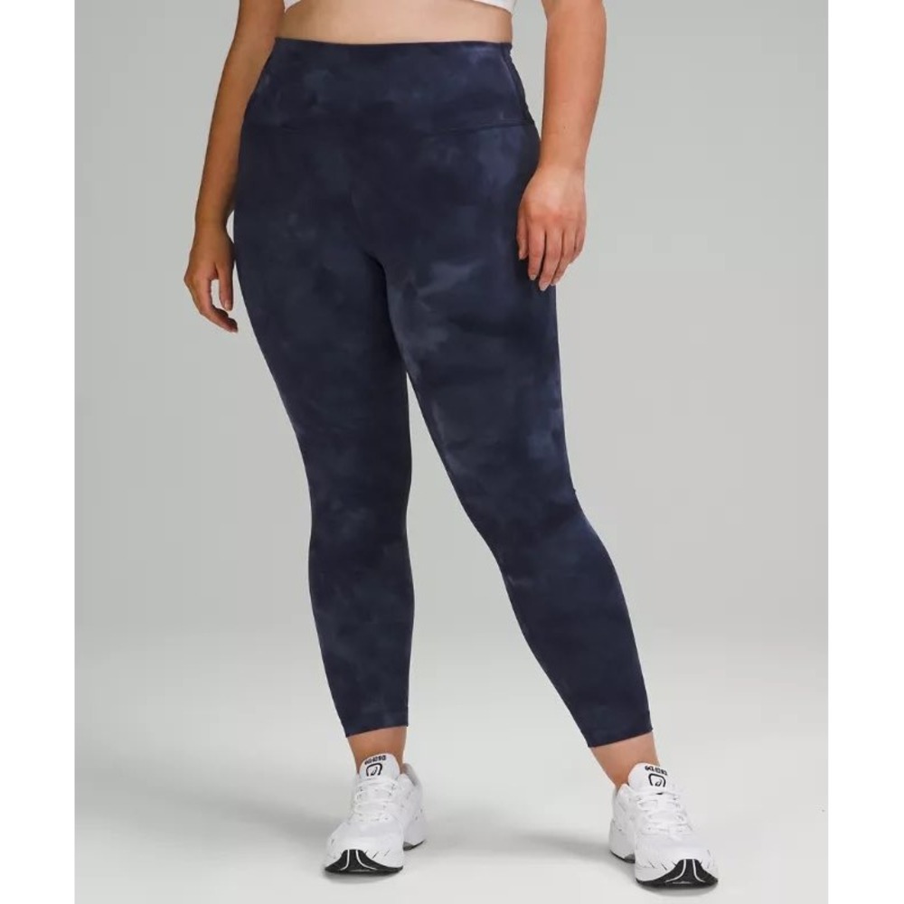 Lululemon Align High-Rise Pant 25 Diamond Dye Naval Blue Navy Leggings Size 16